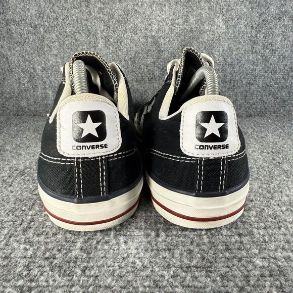 Converse Star Player 76 Mens 9.5 Shoes Black Low Top Casual Sneakers - Picture 5 of 12